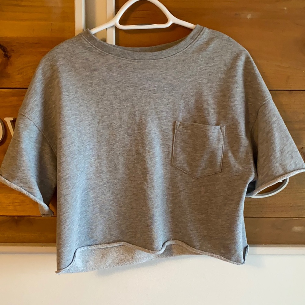 Intermix cropped tshirt